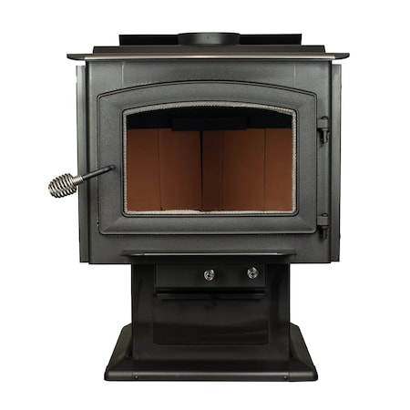 Ashley Hearth Products 3,200 Sq Ft EPA Certified Large Pedestal Wood Stove AW3200E-P